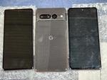 Assorted android phones