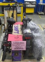 Assorted E-bikes & Scooters