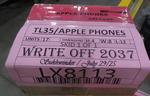 Assorted apple phones